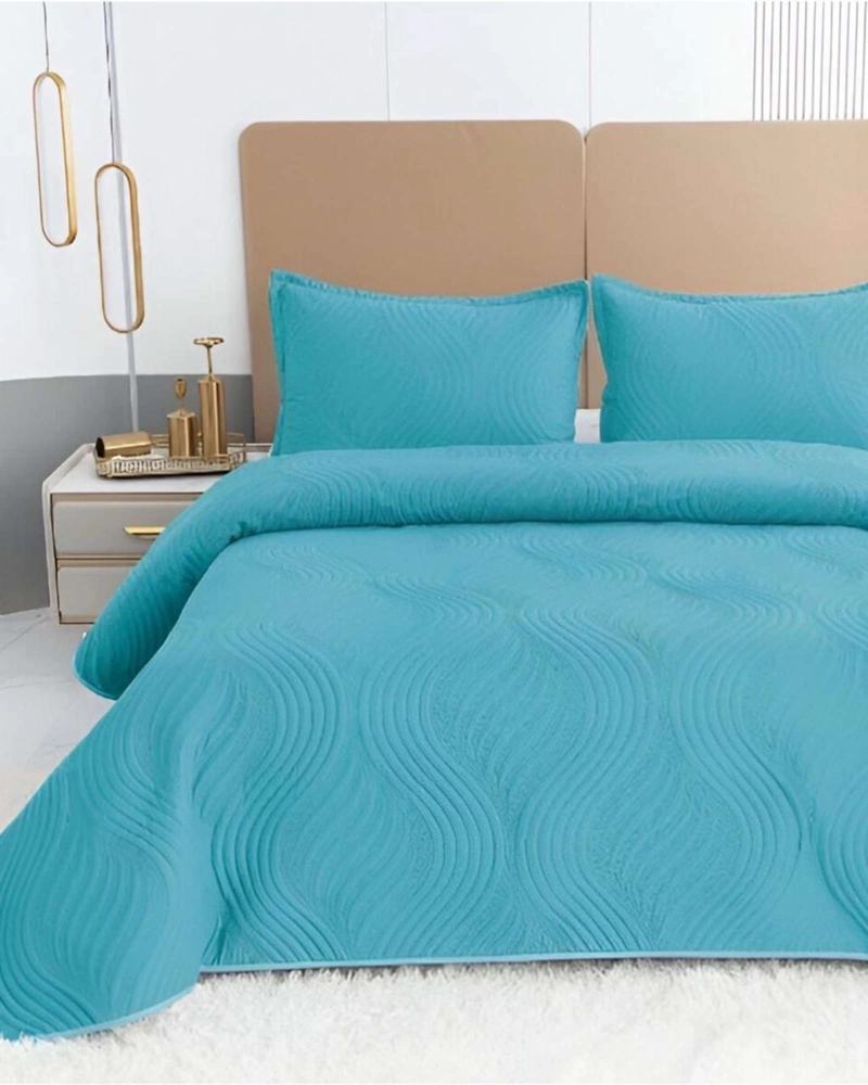 QUILT DE VERANO 2 PLAZAS COBERTOR DE LUJO C6 - 3