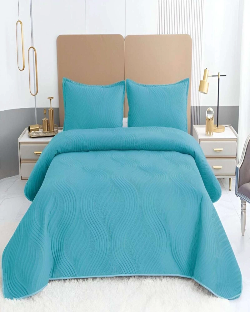 QUILT DE VERANO 2 PLAZAS COBERTOR DE LUJO C6 - 4