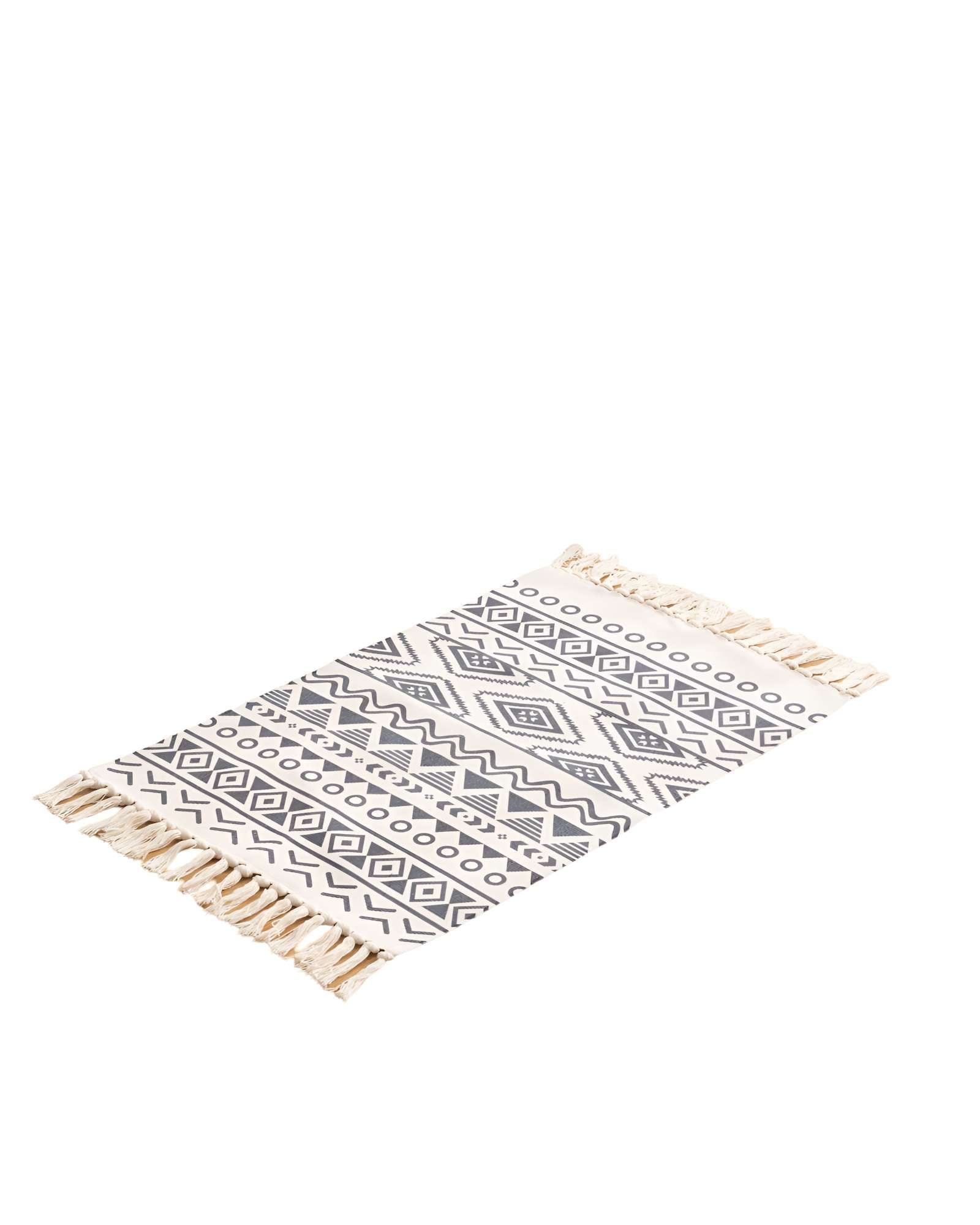 JUEGO DE 2 ALFOMBRAS DE LINO 60X90 CM PARA BAJADA DE CAMA - 1