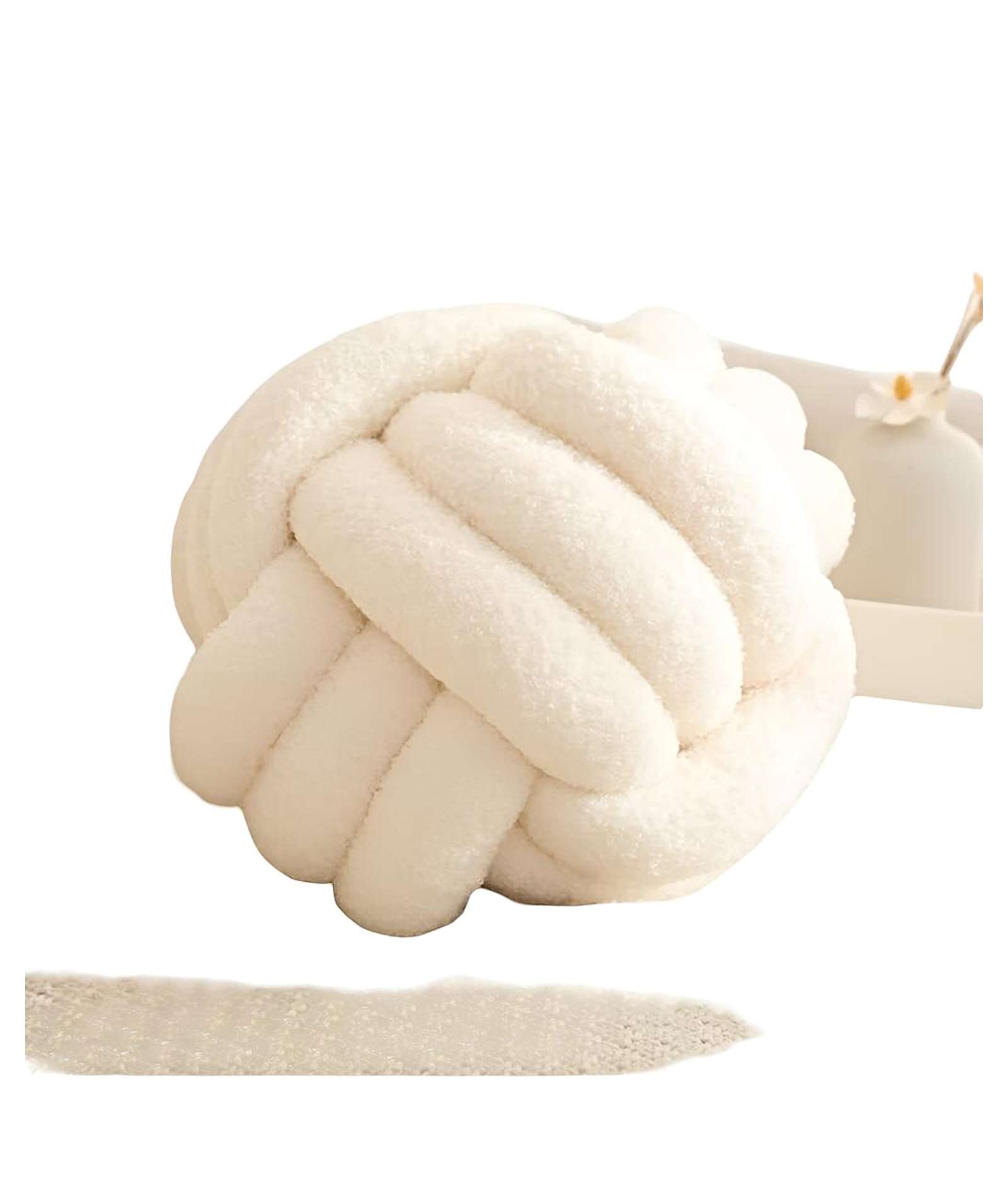 COJIN NUDO BLANCO 22 CM - 1