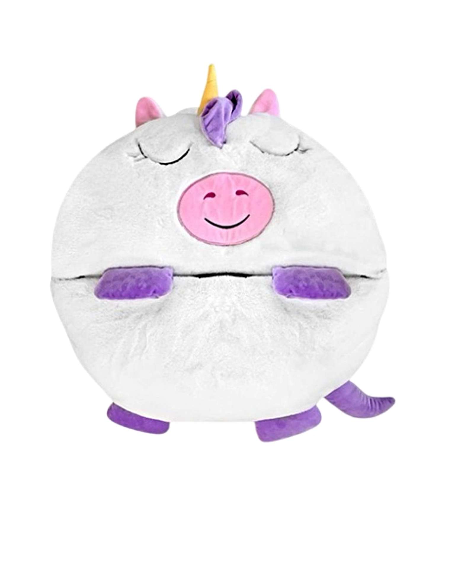 PELUCHE PARA DORMIR PARA NIÑO O NIÑA UNICORNIO BLANCO - 2