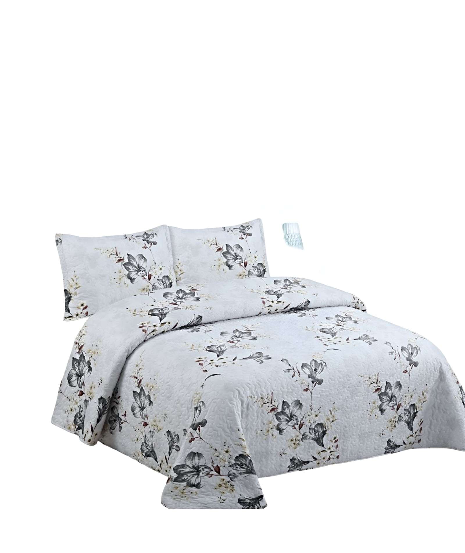 COBERTOR COLCHA QUILT VERANO 2 PLAZAS - 1