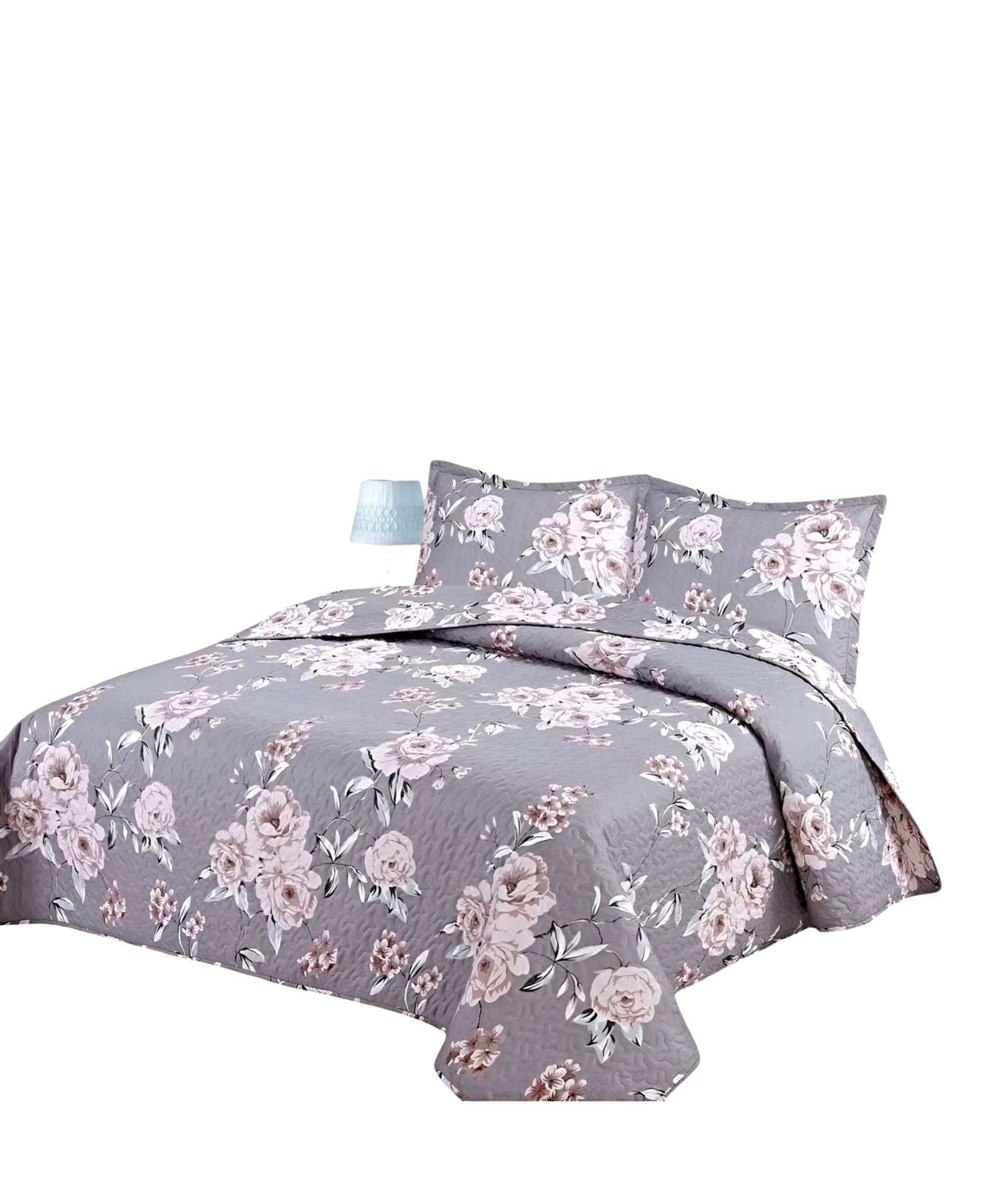 COBERTOR COLCHA QUILT VERANO 2 PLAZAS - 1