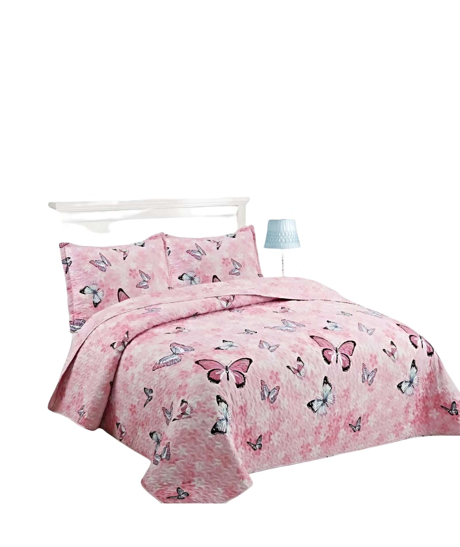 COBERTOR COLCHA QUILT VERANO 2 PLAZAS - 1