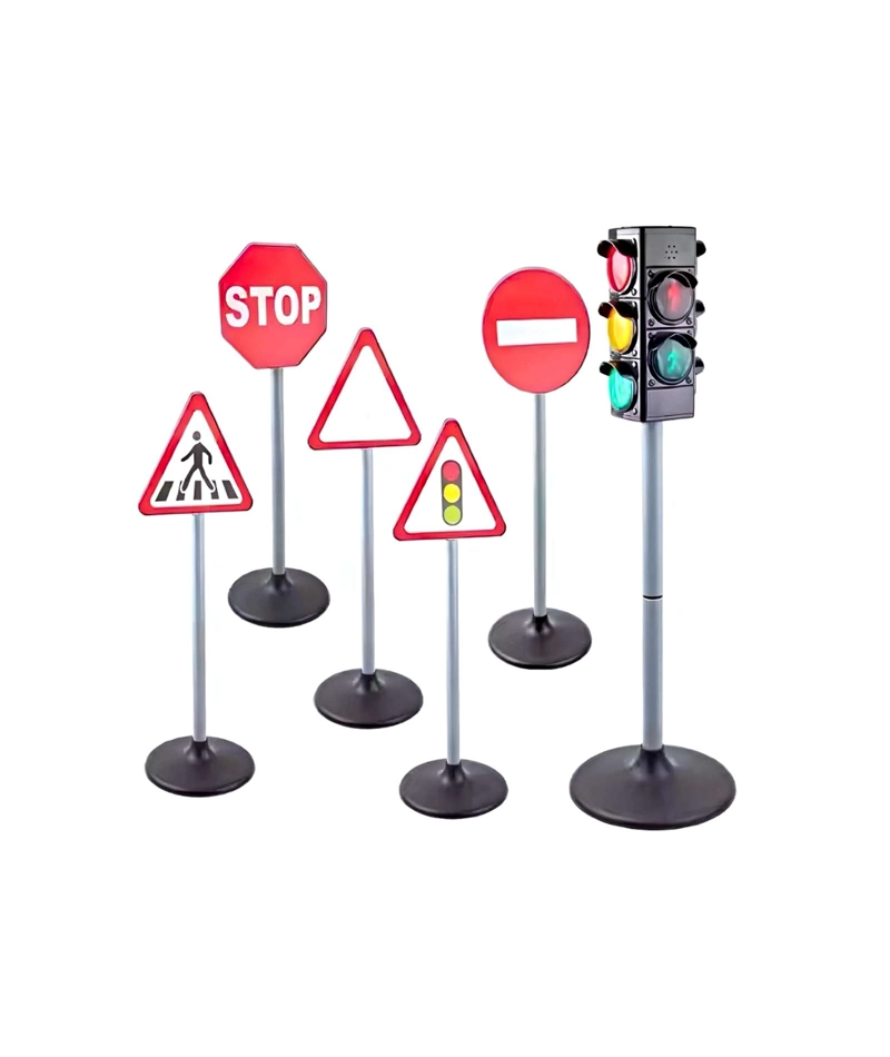 MINI SIGNOS DE TRANSITO PARA NIÑOS 5 PZS - 2