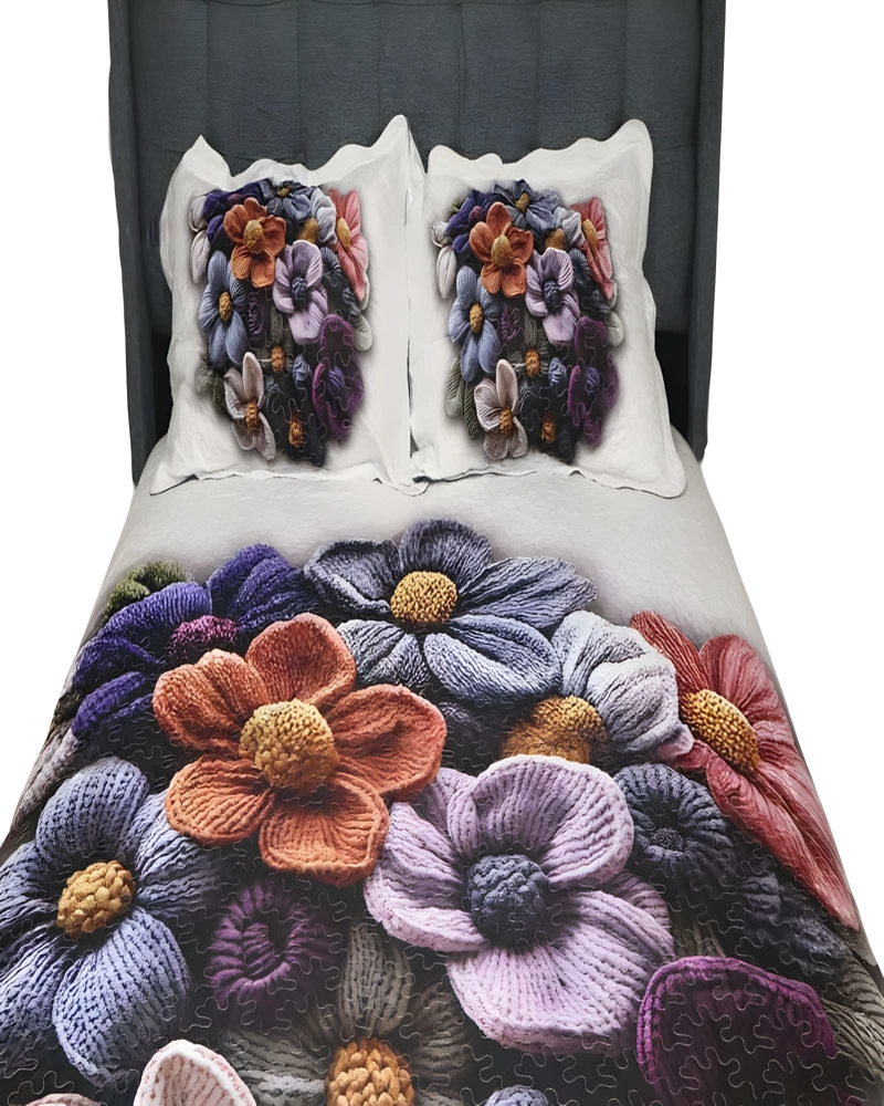 COBERTOR QUILT 3D KING 250 X 270 CM V04 - 2