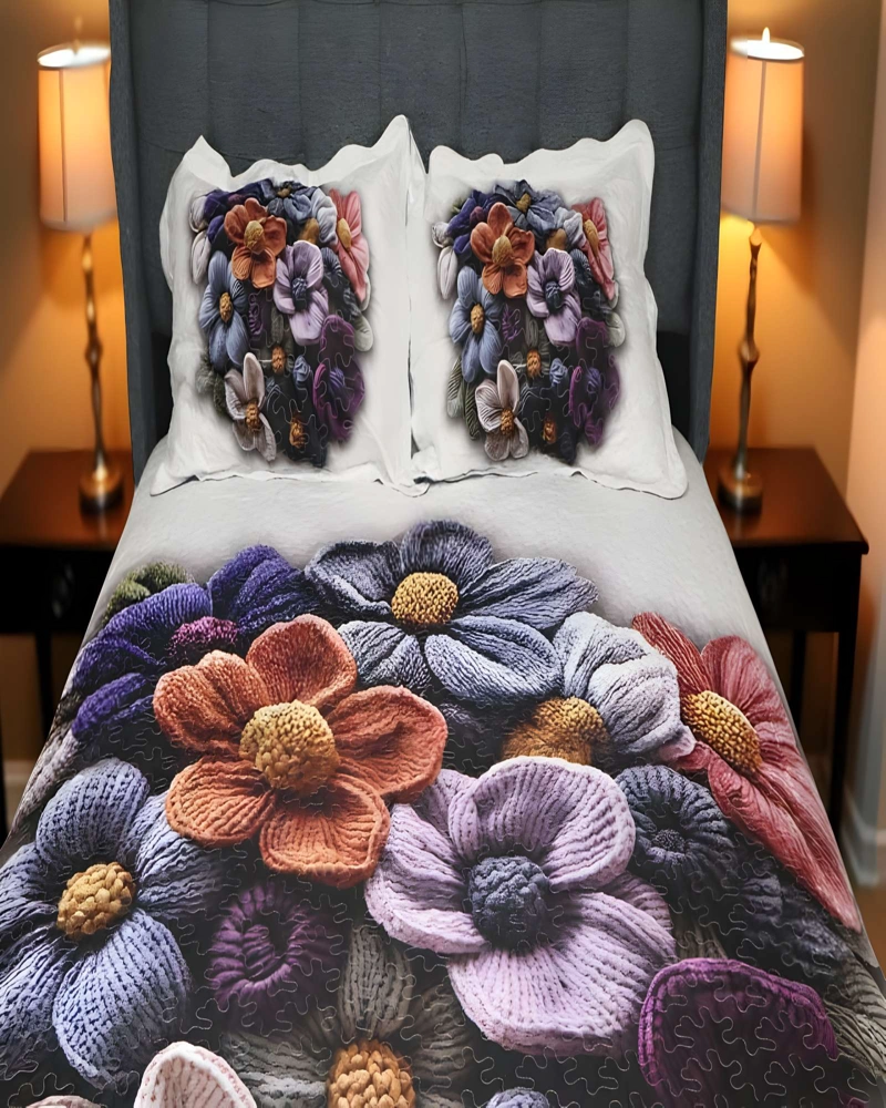 COBERTOR QUILT 3D KING 250 X 270 CM V04 - 3