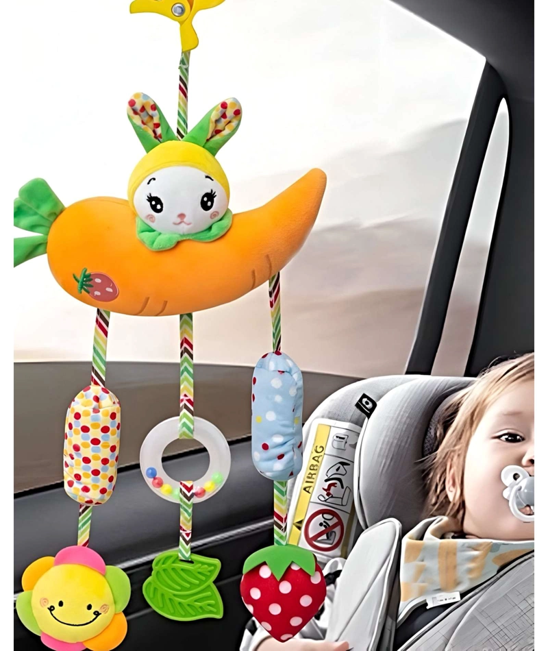 MOVIL PARA COCHE PARA BEBE  COLGANTE DISEÑO ZANAHORIA - 2