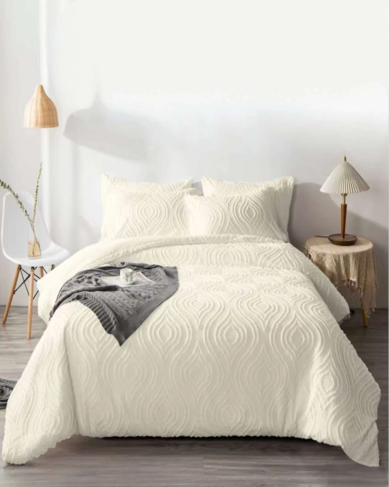 COBERTOR COLCHA QUILT DE VERANO DELGADO NO ACOLCHADO KING - 1