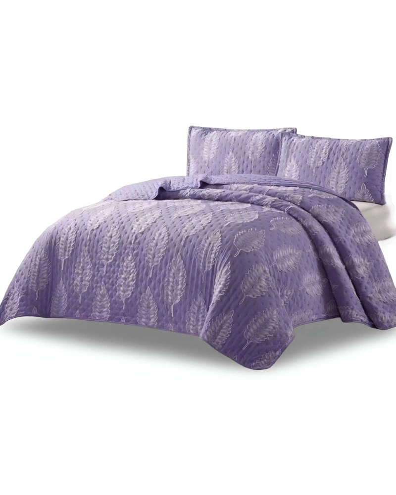 COBERTOR COLCHA QUILT TUFTING DE LUJO SUAVE 2 PLAZAS - 2