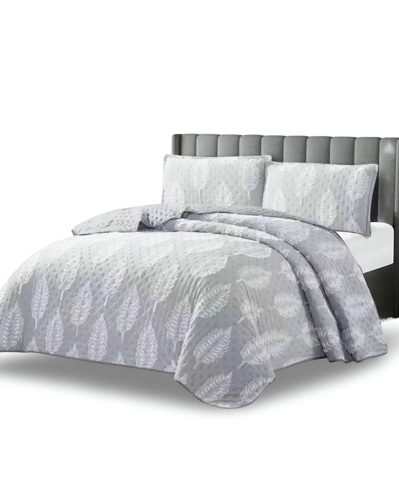 COBERTOR COLCHA QUILT TUFTING DE LUJO SUAVE 2 PLAZAS - 2