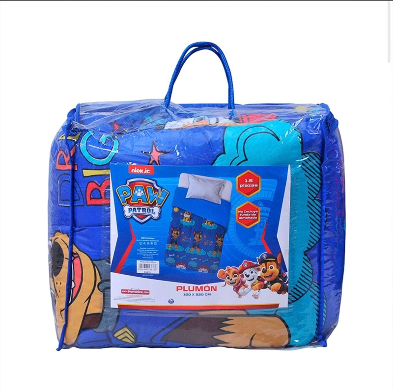 CUBRECAMA NORDICO NIÑA NILÑO PAW PATROL AZUL - 3