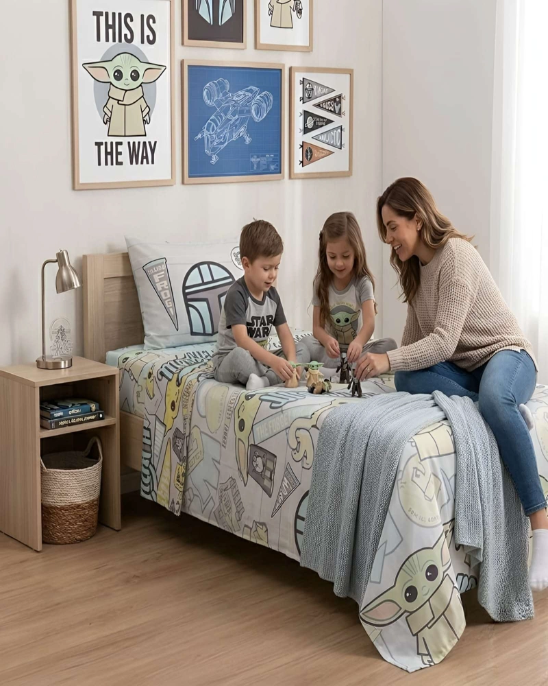 SABANAS DE VERANO INFANTILES PLAZA Y MEDIA DISEÑOS UNICOS Y FRESCOS - 2