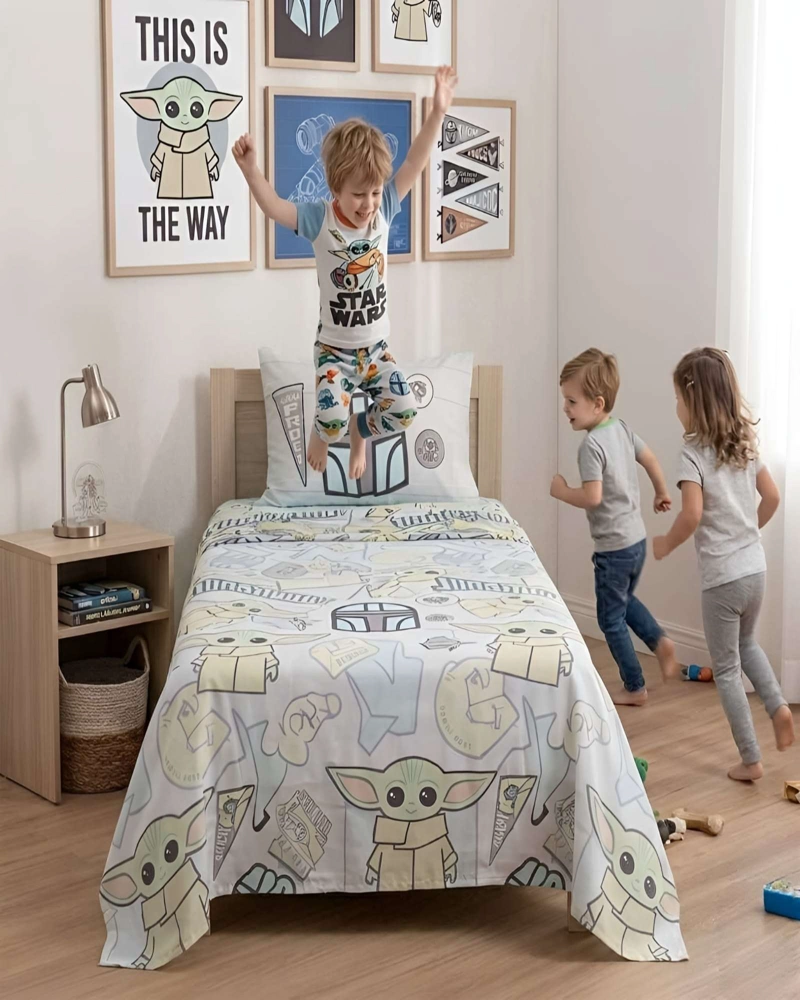 SABANAS DE VERANO INFANTILES PLAZA Y MEDIA DISEÑOS UNICOS Y FRESCOS - 4