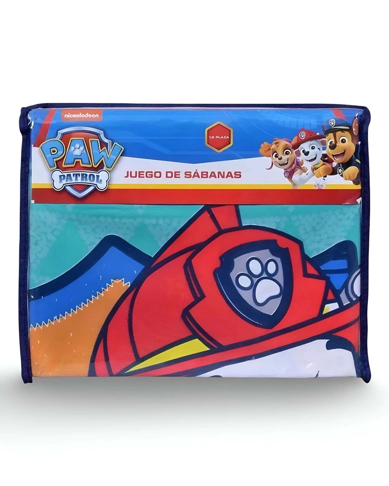SABANAS INFANTIL PAW PATROL PLAZA Y MEDIA MASHINI - 4