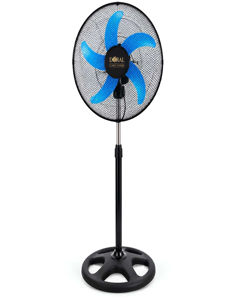 VENTILADOR DE PEDESTAL 18 OSCILACION AUTOMATICA 360° Y 3 VELOCIDADES - 6