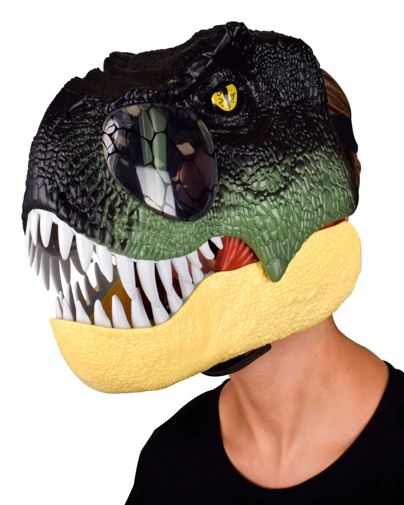 MASCARA DINOSAURIO CON SONIDO TIRANOSAURIO REX - 2