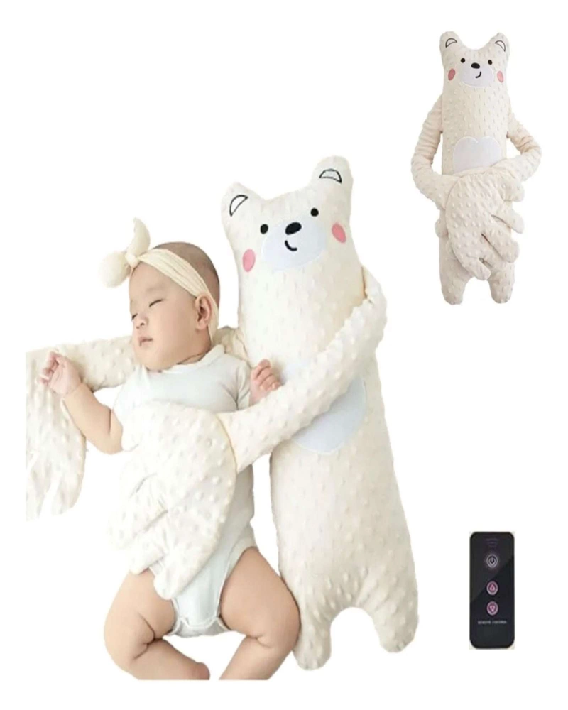PELUCHE PARA BEBE CHOCO BEAR BABY PATTER SIMULACION DORMIR - 1
