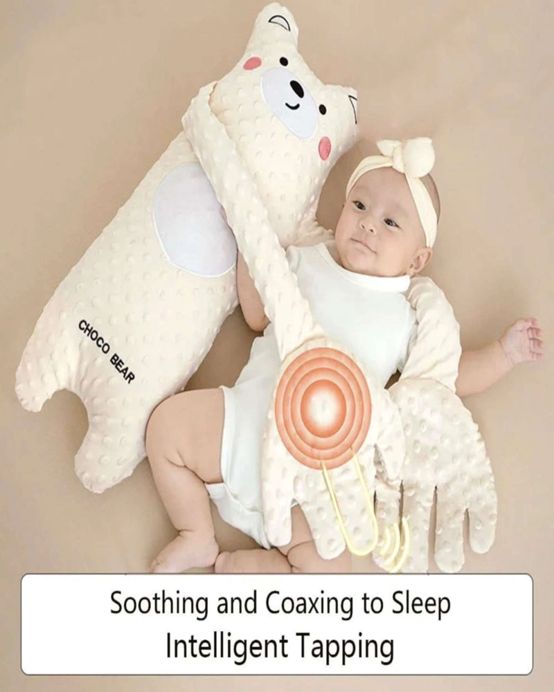 PELUCHE PARA BEBE CHOCO BEAR BABY PATTER SIMULACION DORMIR - 3