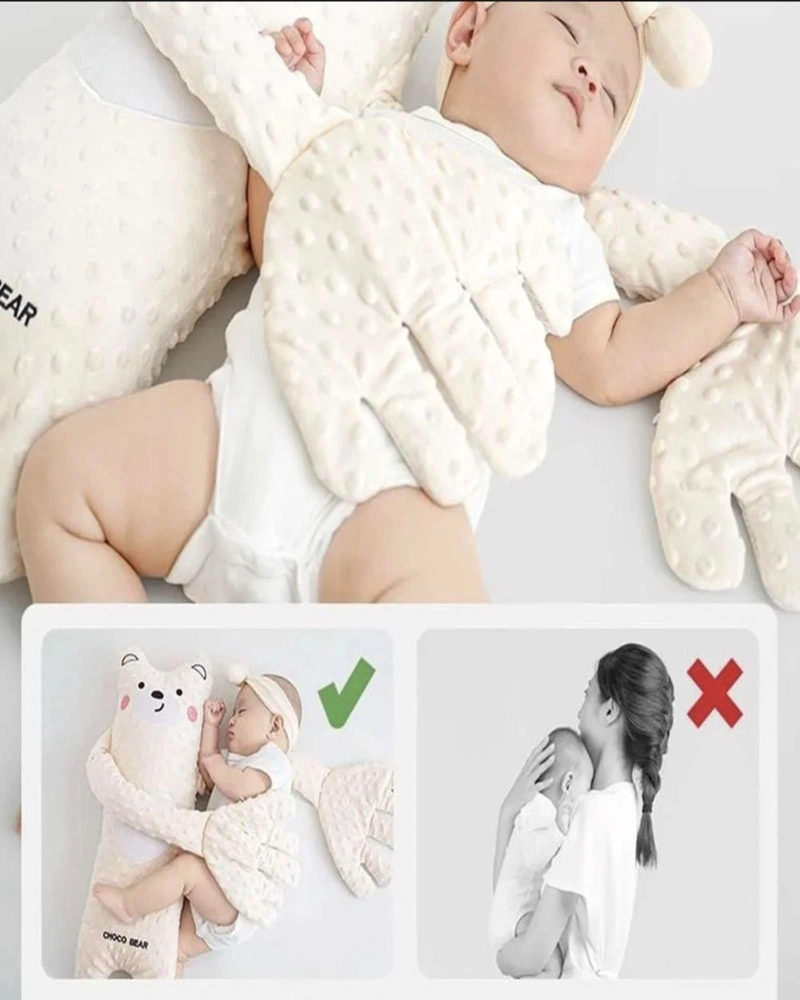 PELUCHE PARA BEBE CHOCO BEAR BABY PATTER SIMULACION DORMIR - 4