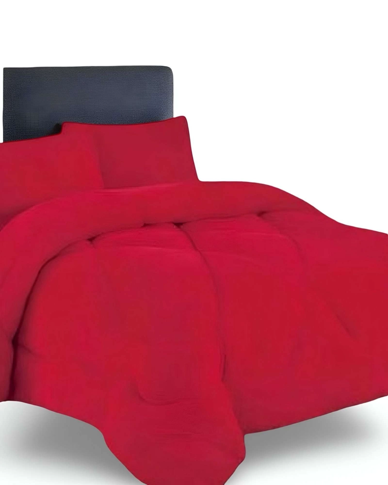 COBERTOR DE INVIERNO UNICOLOR PLUSH CON CHIPORRO PLAZA Y MEDIA S49 - 4