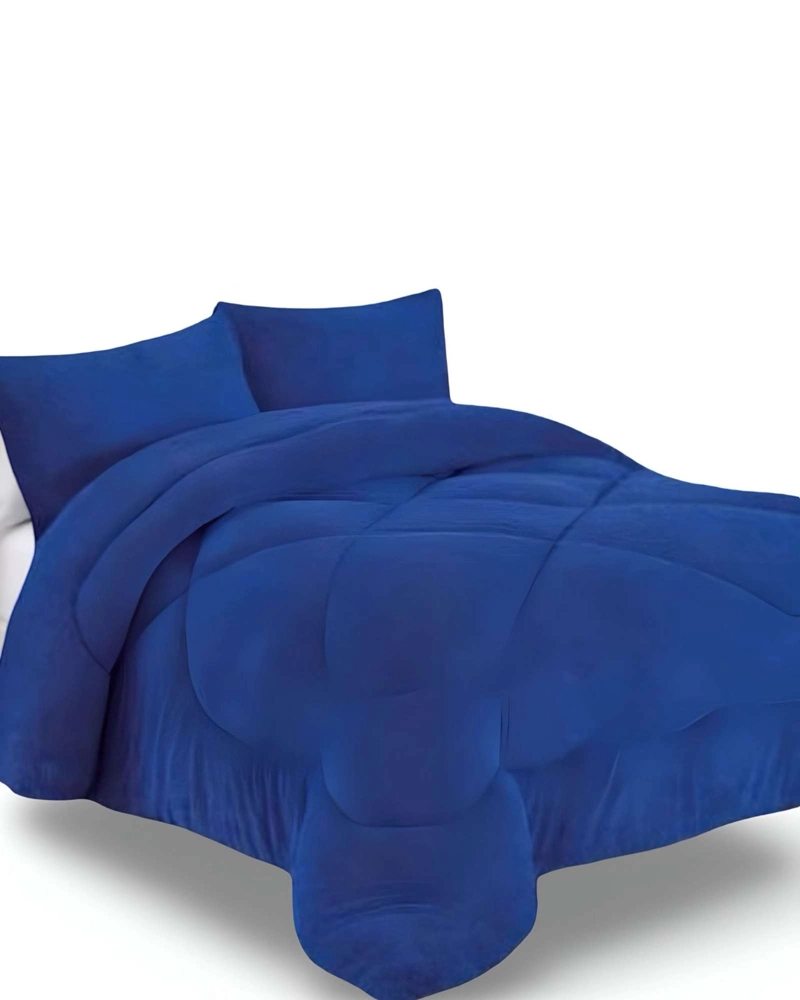 COBERTOR DE INVIERNO UNICOLOR PLUSH CON CHIPORRO PLAZA Y MEDIA S58 - 3