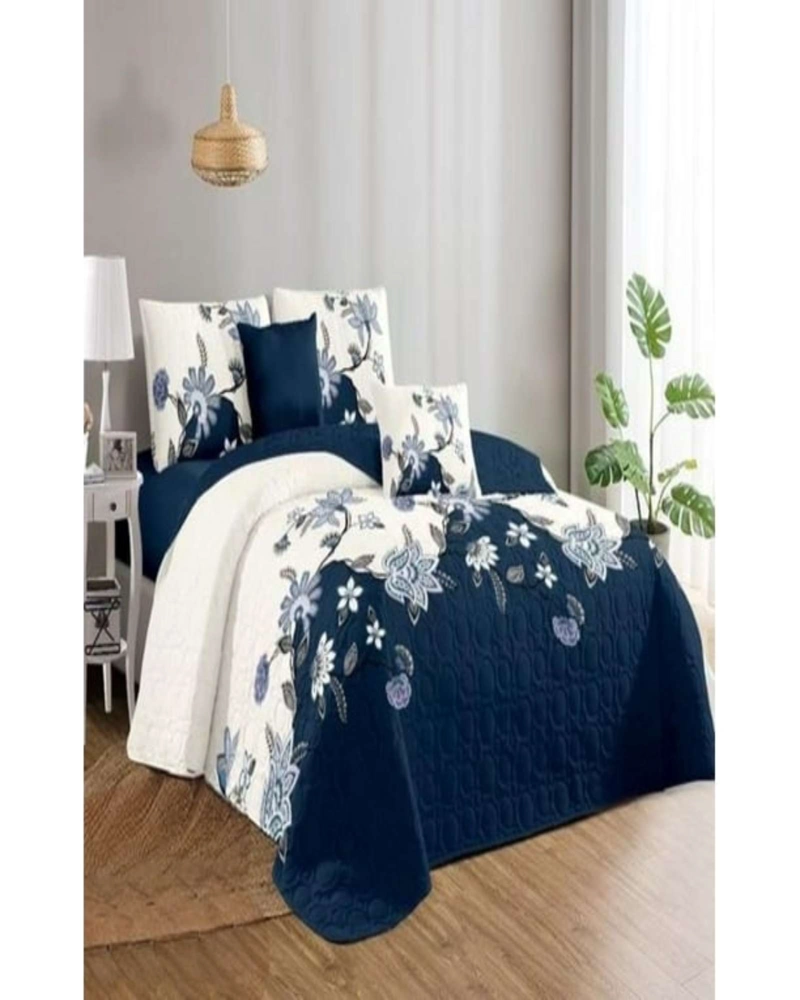 SET SABANA CON CUBRECAMA PLAZA Y MEDIA S74 - 3