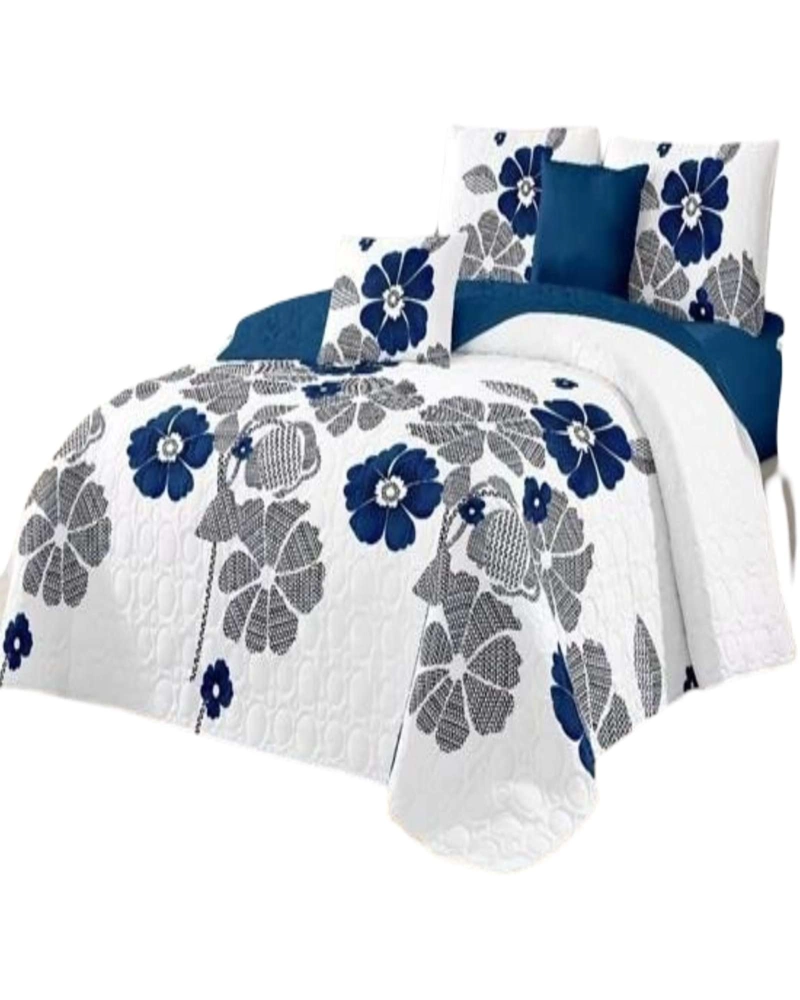SET SABANA CON CUBRECAMA PLAZA Y MEDIA S76 - 2