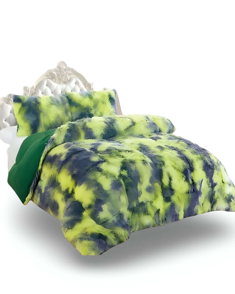 CUBRECAMA CON CHIPORRO PARA INVIERNO PELUDO 2 PLAZAS - 1
