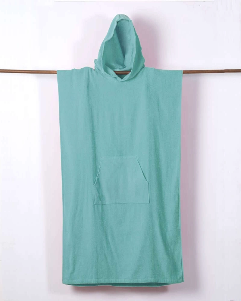 PONCHO DE BAÑO PARA PLAYA CON CAPUCHA - 3