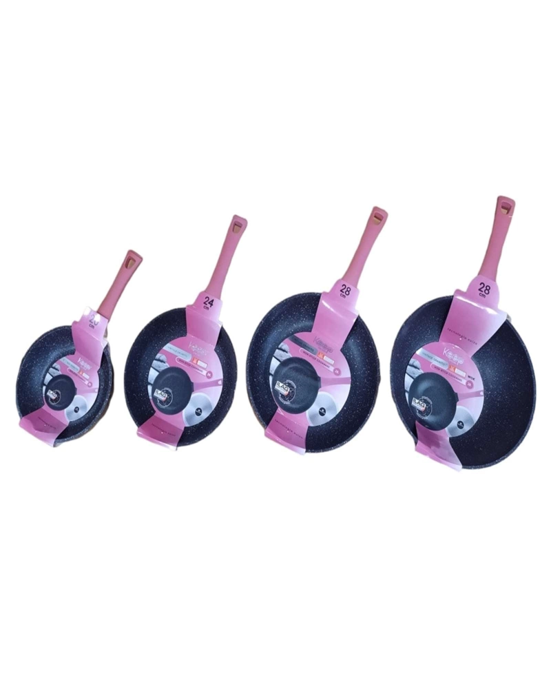 SARTENES SET DE 3 PIEZAS + WOK KEEP - 1