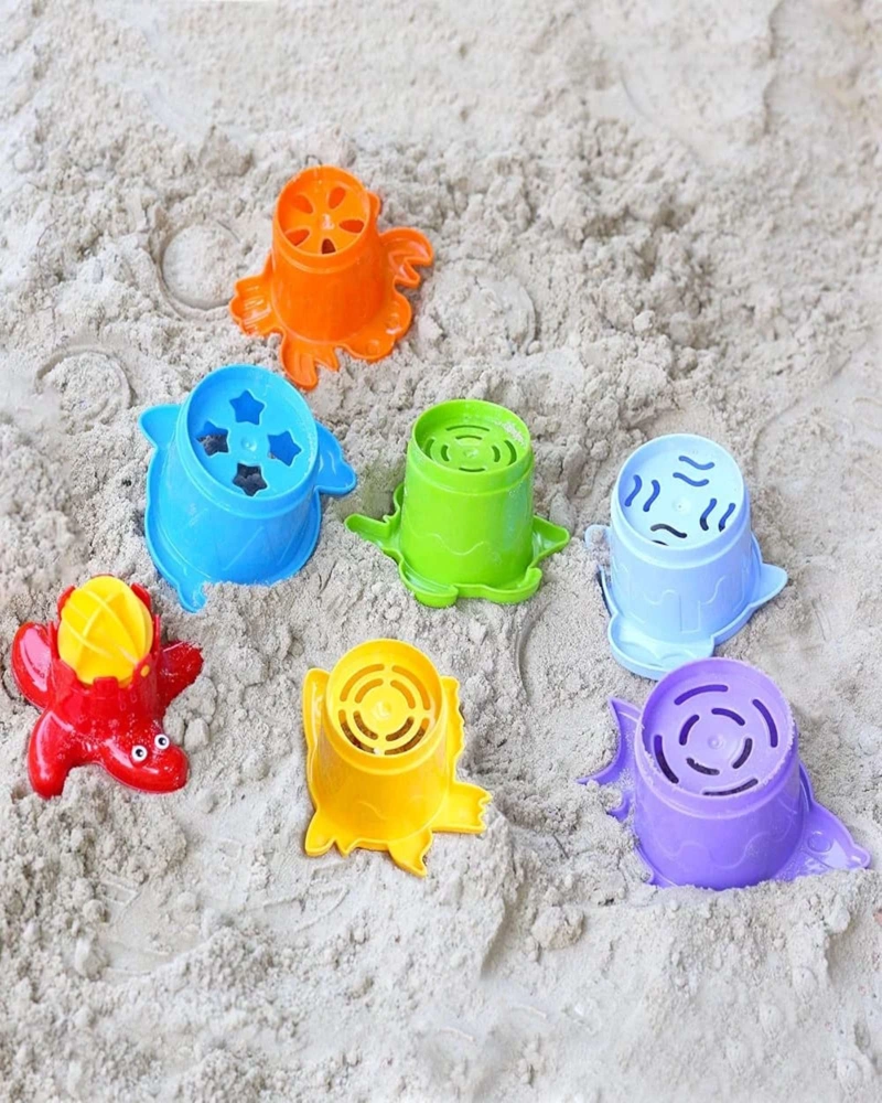 JUEGO COLORIDO DE BAÑO PARA BEBES - 4