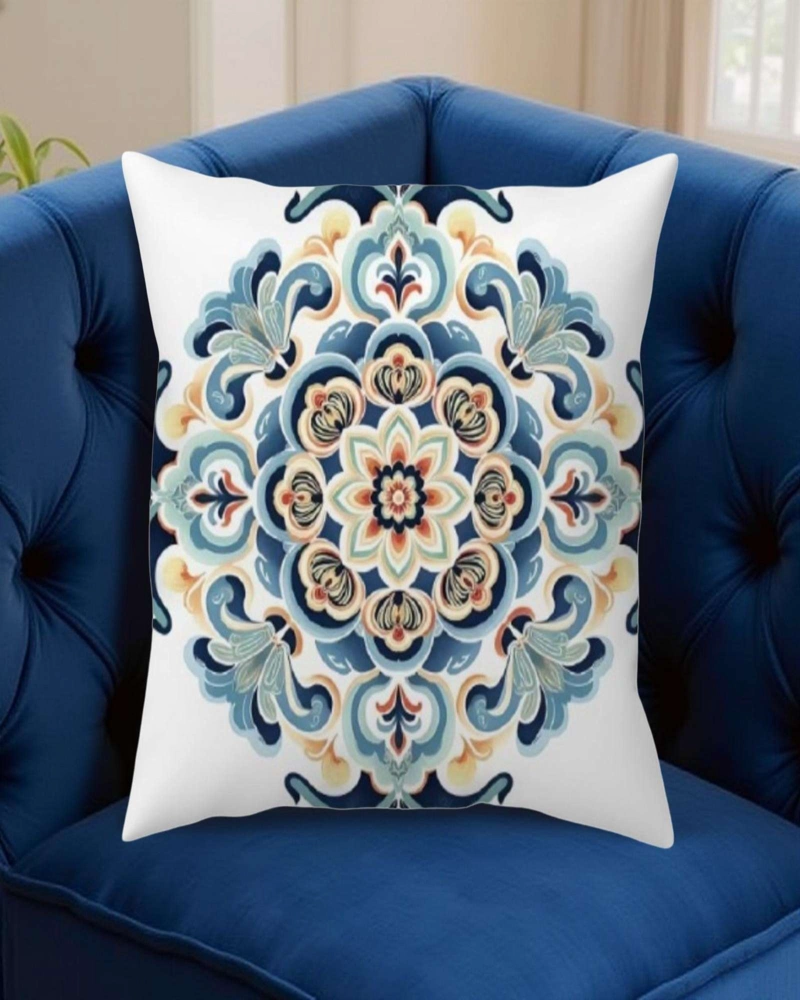FUNDAS DE COJIN MANDALA ESTAMPADAS PACK DE 2 PIEZAS - 3