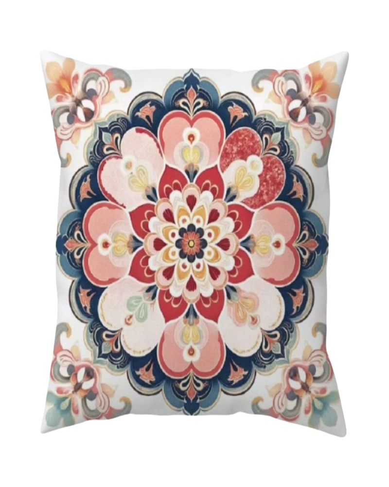 FUNDAS DE COJIN MANDALA ESTAMPADAS PACK DE 2 PIEZAS - 2