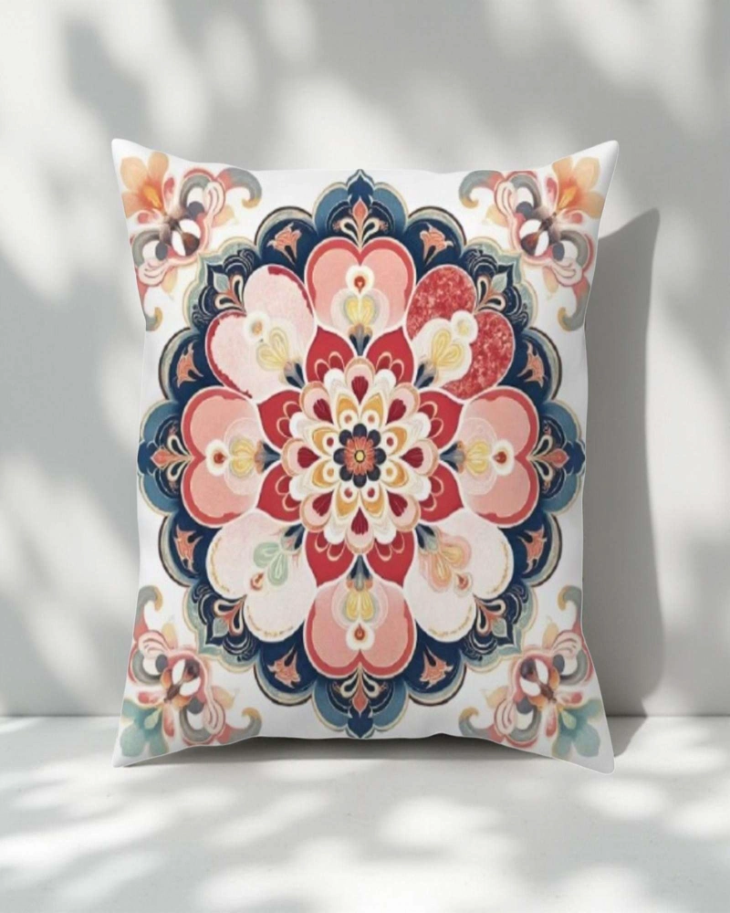 FUNDAS DE COJIN MANDALA ESTAMPADAS PACK DE 2 PIEZAS - 4