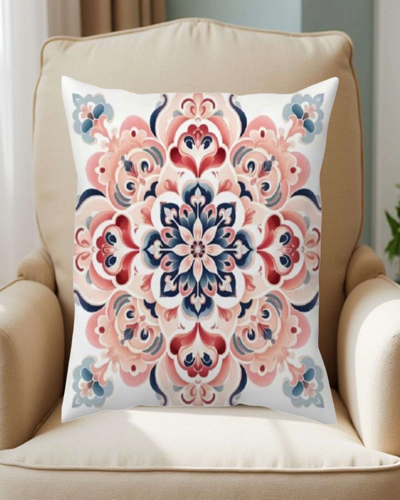 FUNDAS DE COJIN MANDALA ESTAMPADAS PACK DE 4 PIEZAS - 4
