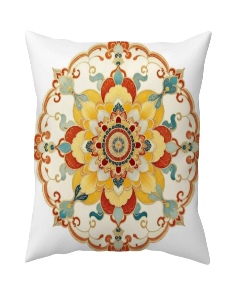 FUNDAS DE COJIN MANDALA ESTAMPADAS PACK DE 4 PIEZAS - 2