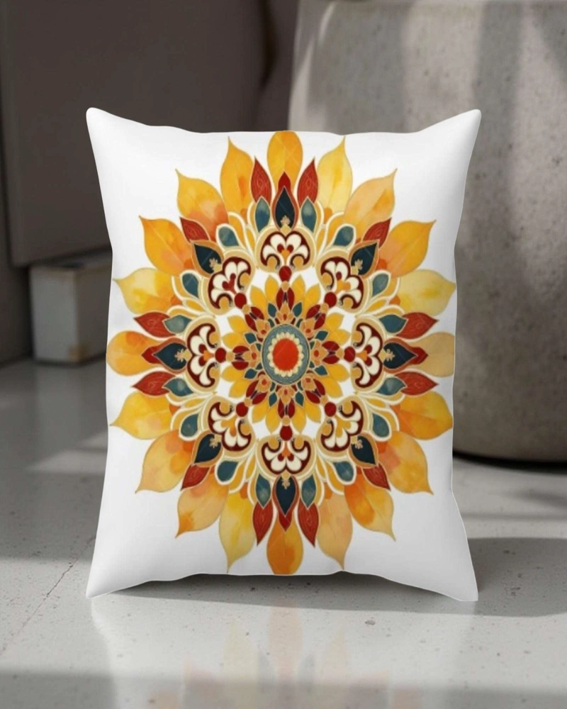 FUNDAS DE COJIN MANDALA ESTAMPADAS PACK DE 2 PIEZAS - 4