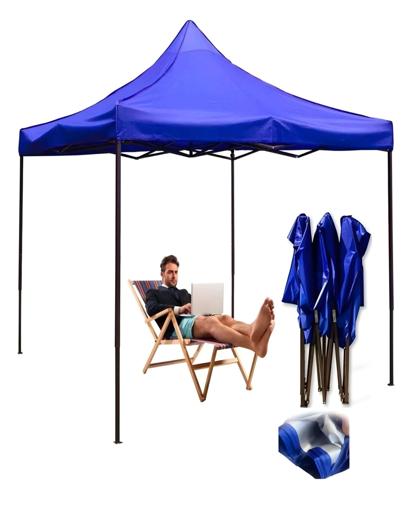 GENÉRICO TOLDO CARPA FILTRO UV AZUL PLEGABLE