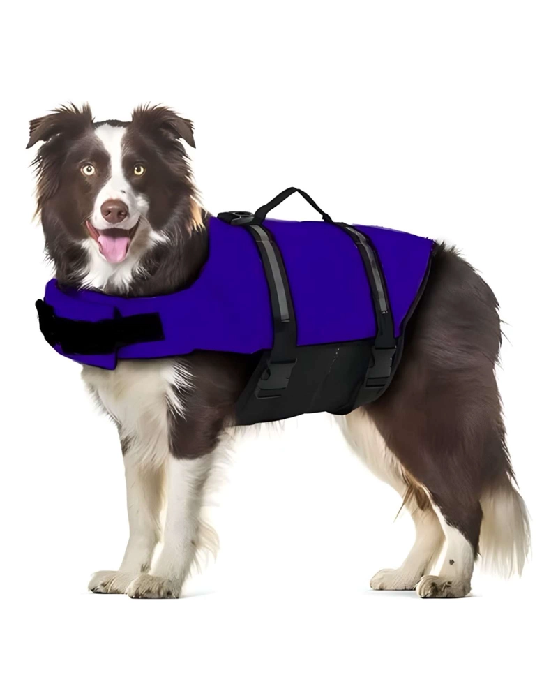 CHALECO SALVAVIDAS FLOTADOR PARA PERROS TALLA M 68X52 CM - 3