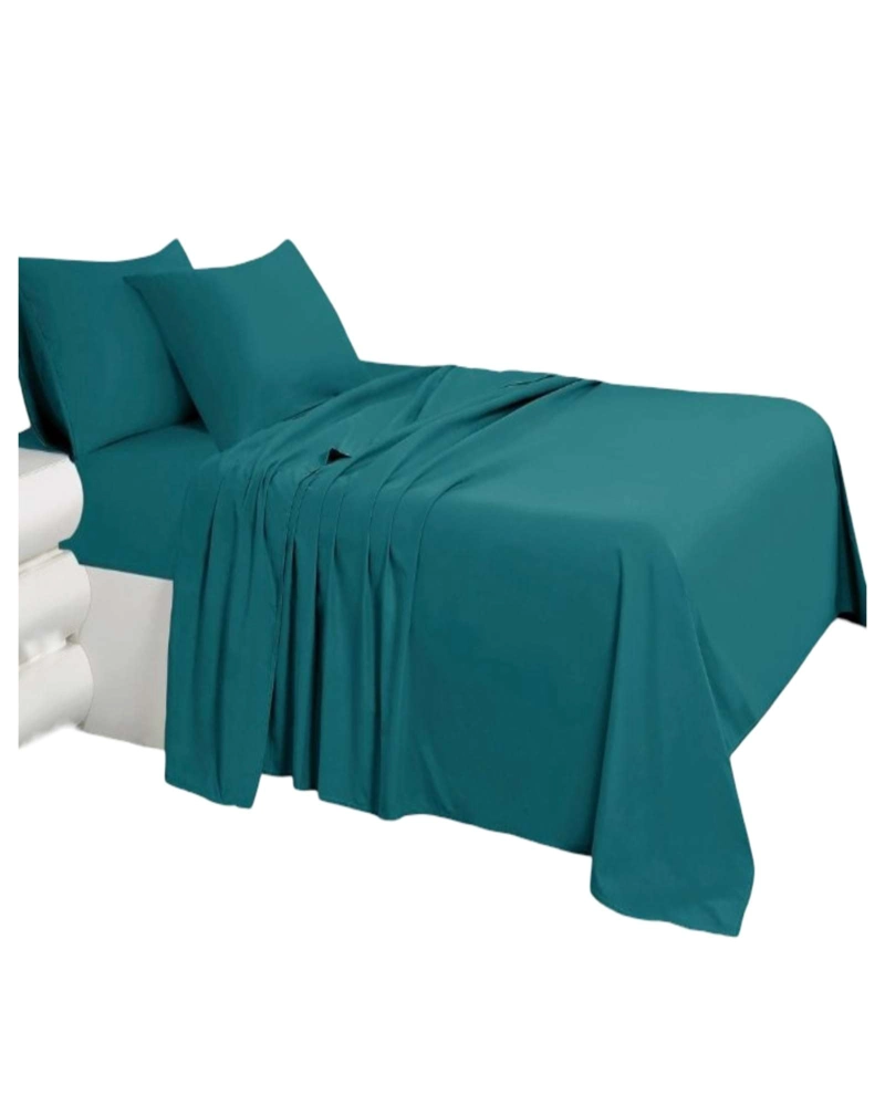 SABANAS DE POLIESTER SUAVE COLORES LISOS KING - 4