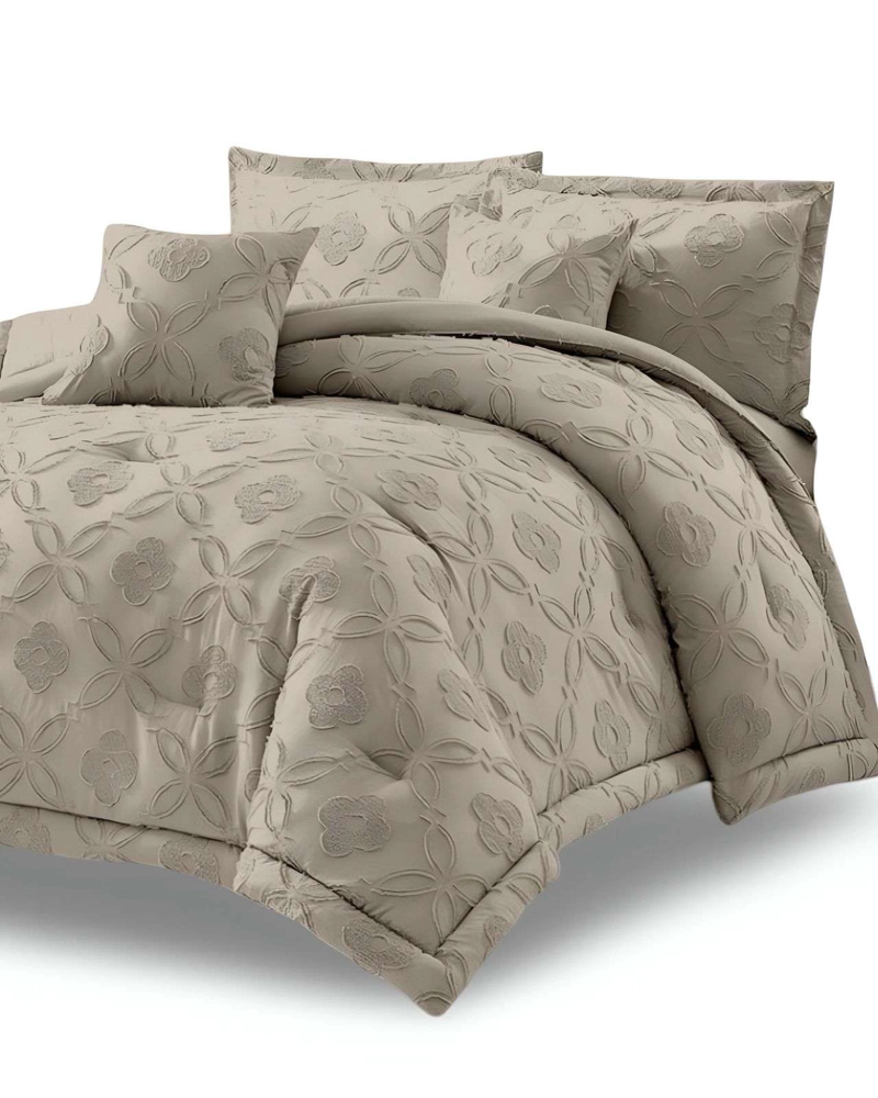 CUBRECAMA QUILT DE VERANO MODERNO PLAZA Y MEDIA - 3