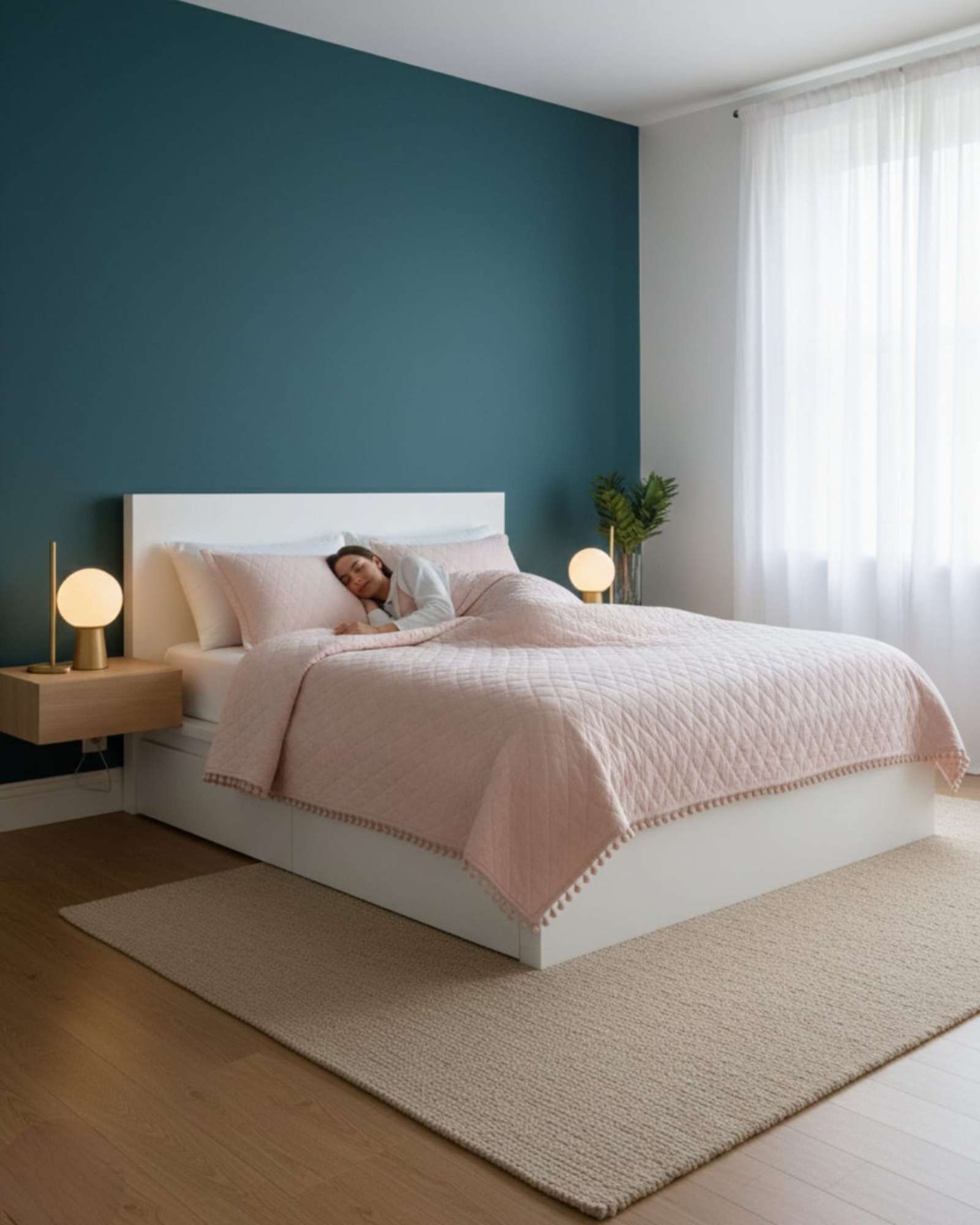 QUILT DISEÑO DE POMPONES IDEAL PARA TEMPORADA DE  VERANO (2 PLAZAS) - 4