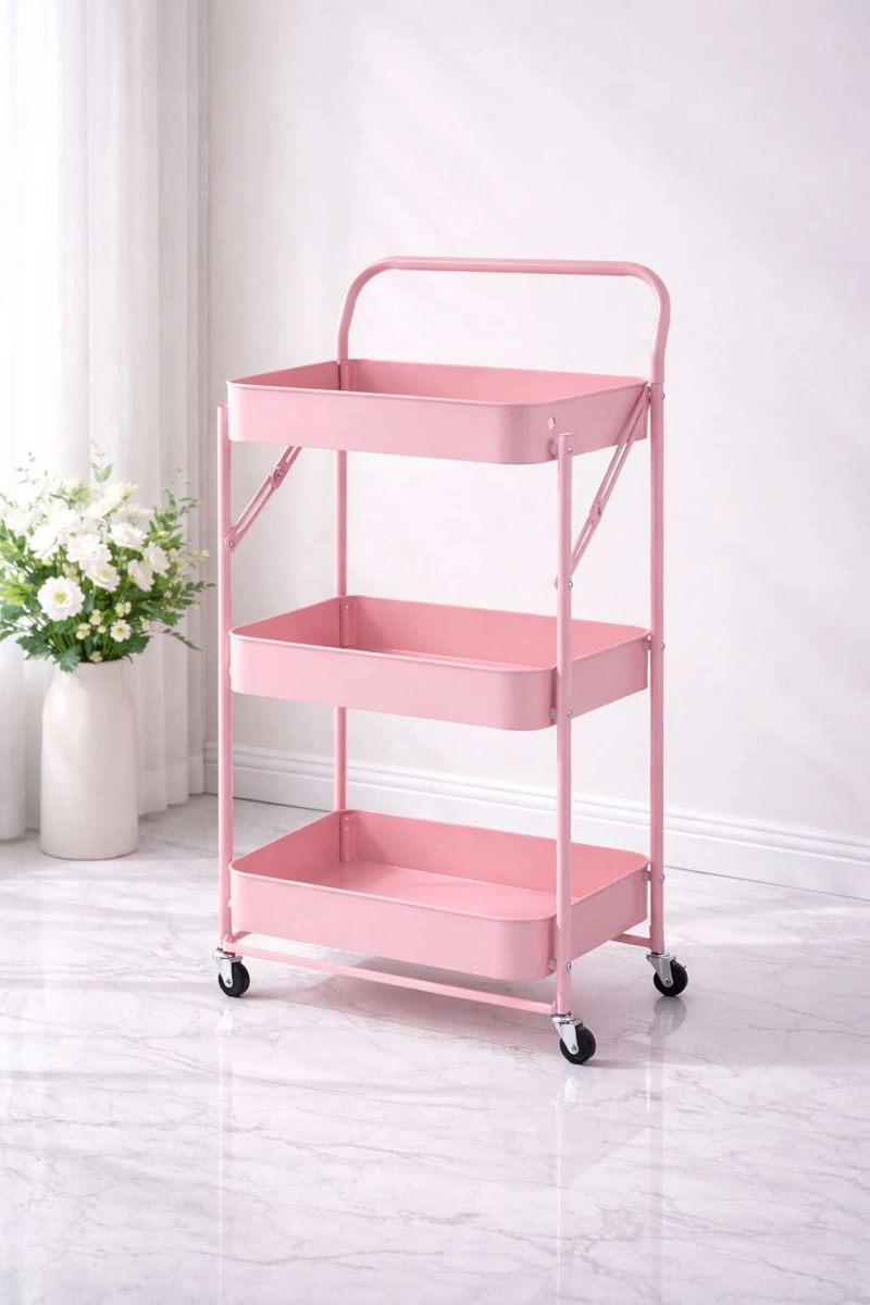 CARRITO PLEGABLE ORGANIZADOR 3 NIVELES - 1
