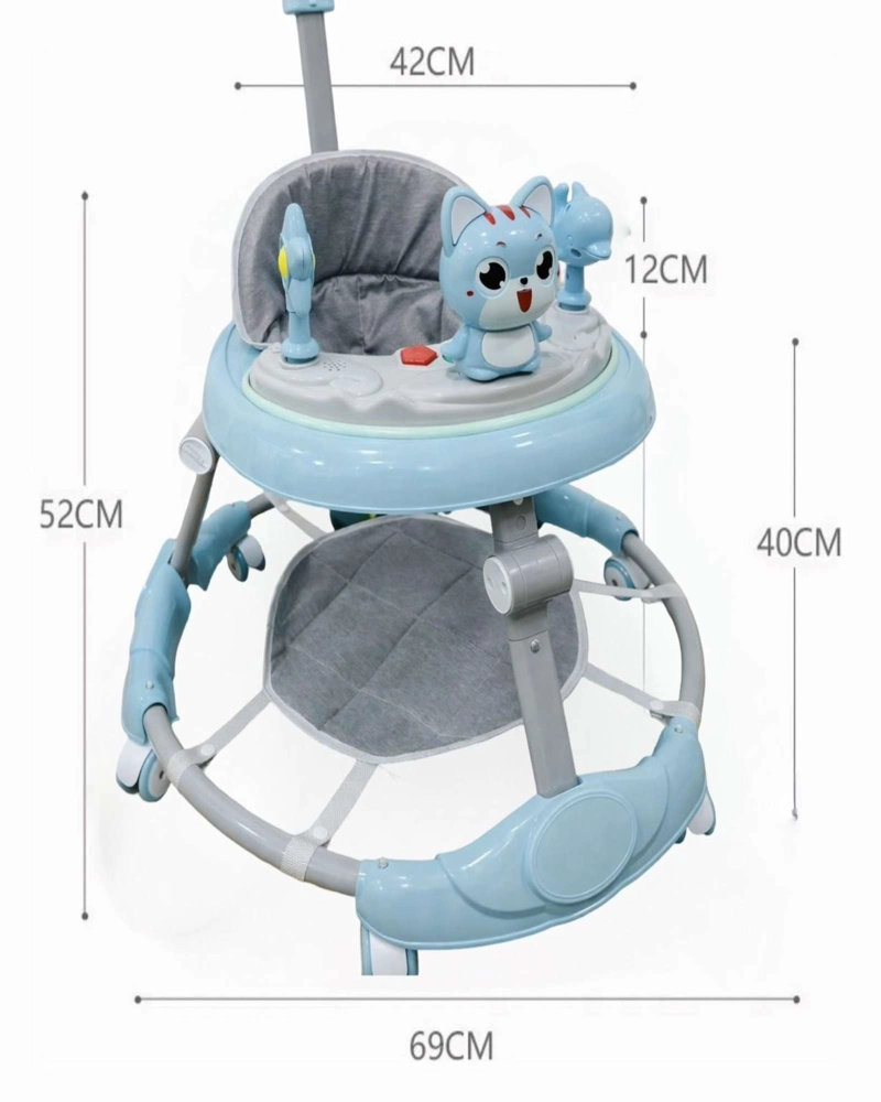 ANDADOR INFANTIL ERGONOMICO CON DISEÑO DE CONEJITO Y MANIJA DE EMPUJE - 5