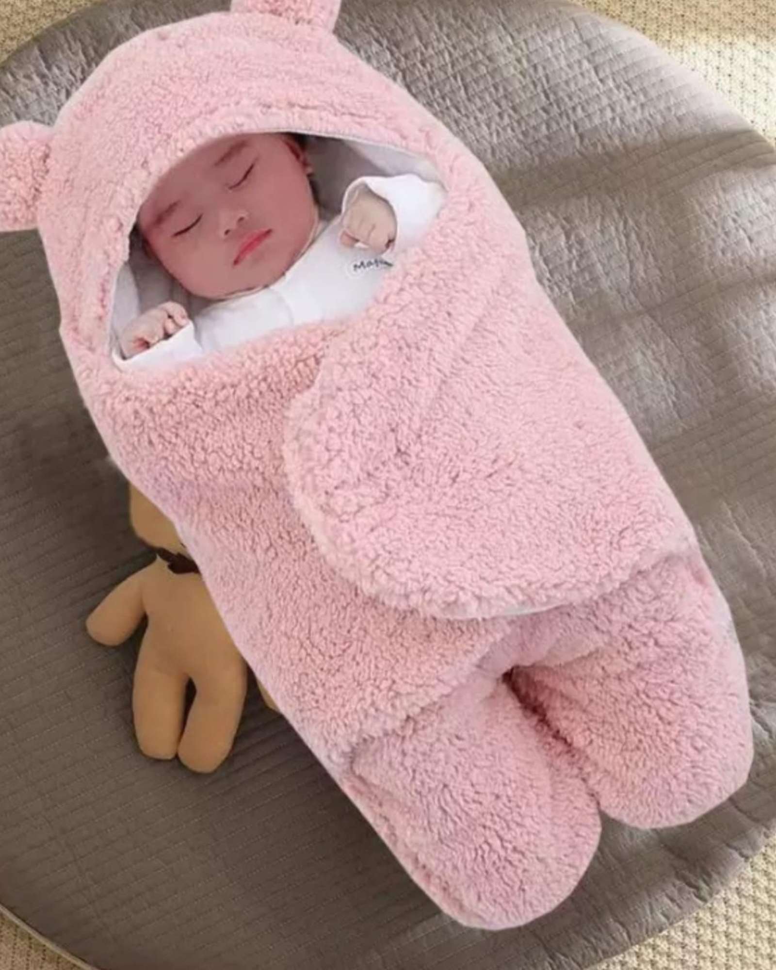 SACO DE DORMIR PARA BEBE  TALLA 6 ROSADO - 2