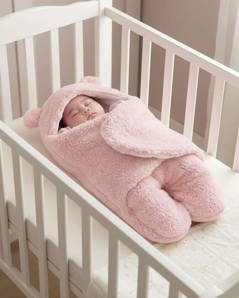SACO DE DORMIR PARA BEBE  TALLA 6 ROSADO - 3