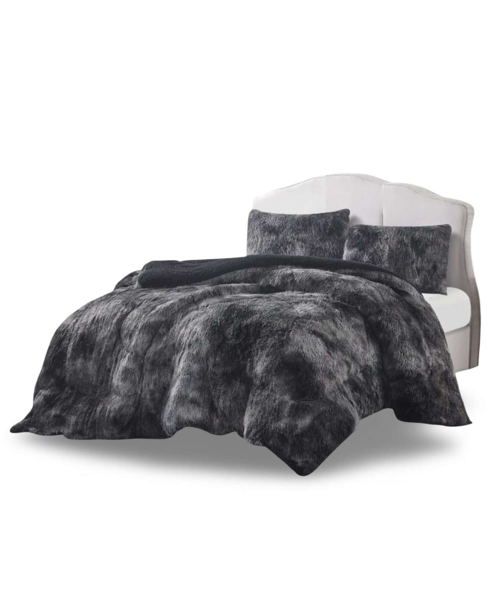 PLUMON CUBRECAMA 2 PLAZAS SHERPA PELUDO INVIERNO DISEÑO SUAVE - 6