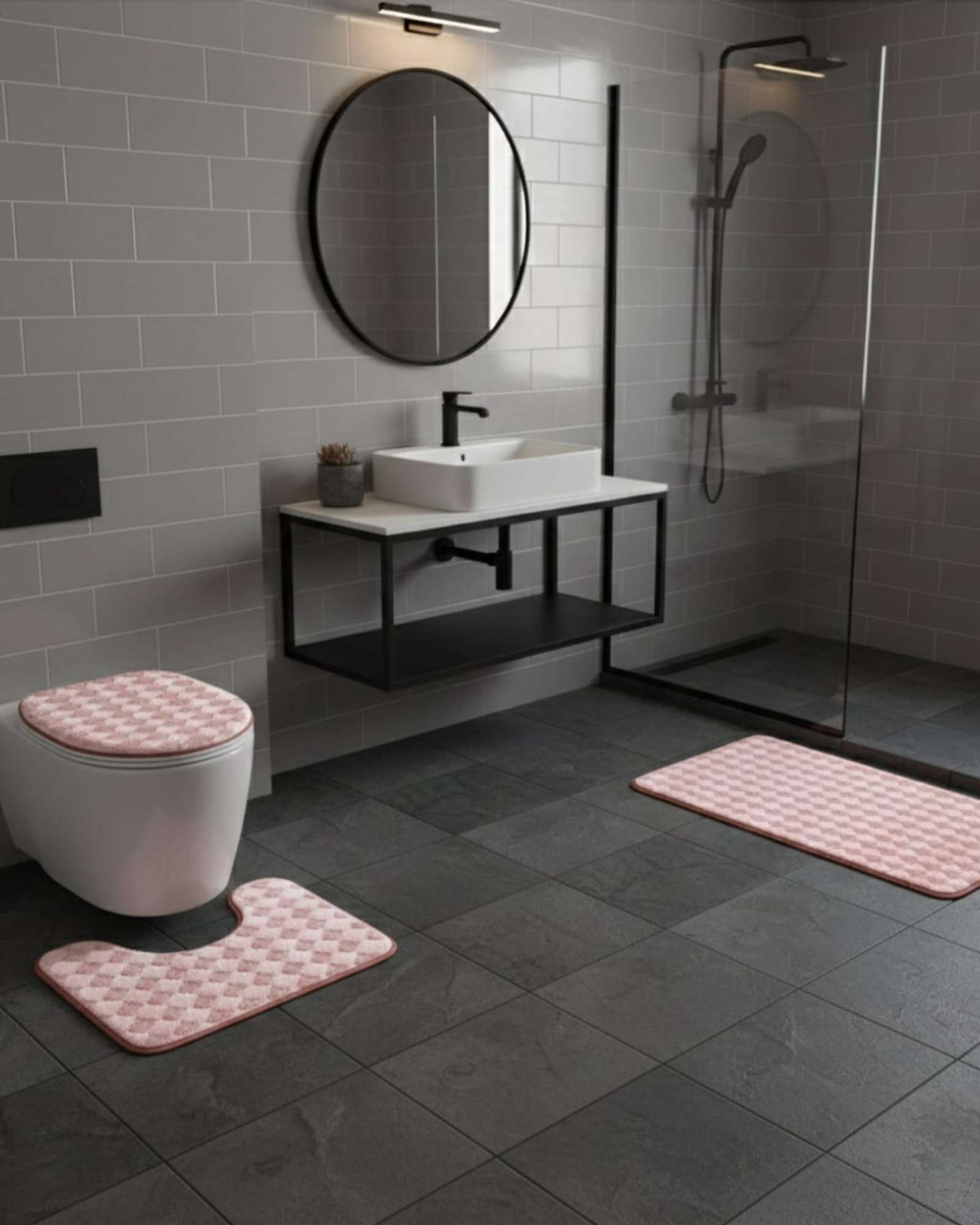 SET DE BAÑO 3 PIEZAS SUAVES Y ABSORBENTES - 5