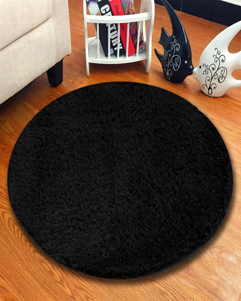 ALFOMBRA REDONDA EXTRA SOFT TEXTURA SHAGGY PREMIUM 150X150 - 5